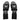 Womens Balenciaga Black Logo Sandals - DANYOUNGUK