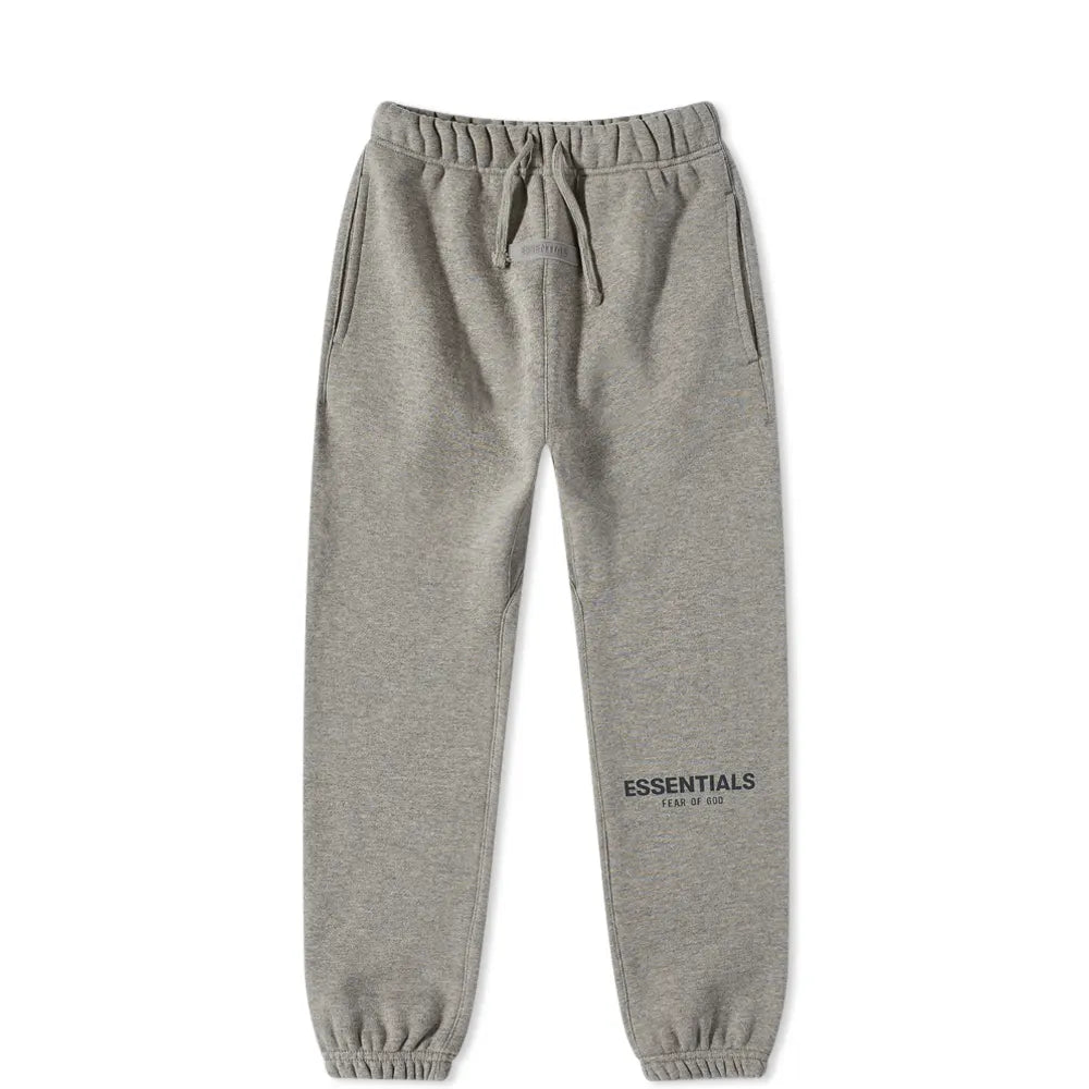 Kids Fear of God Essentials Dark Heather Sweatpants - DANYOUNGUK