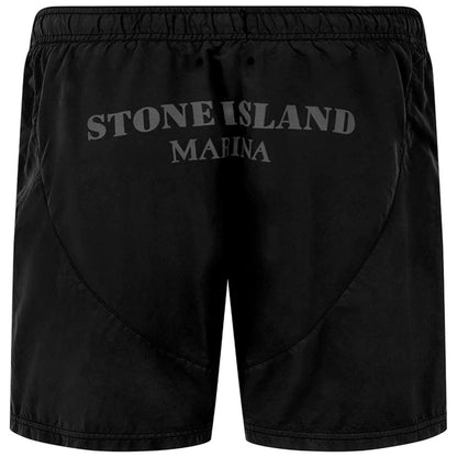 Stone Island Marina Black Swimshorts - DANYOUNGUK