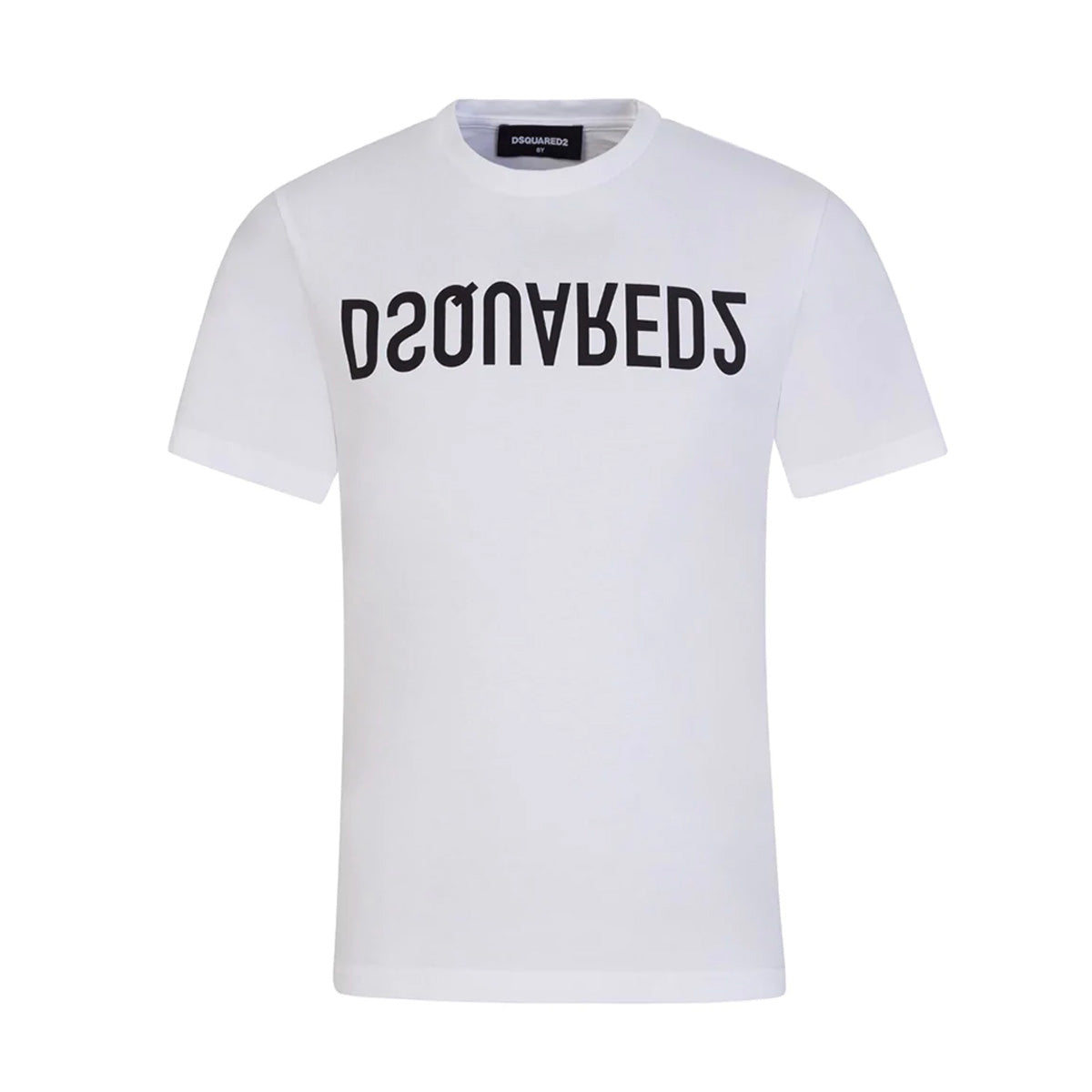 Kids DSQUARED2 White Logo T-Shirt - DANYOUNGUK