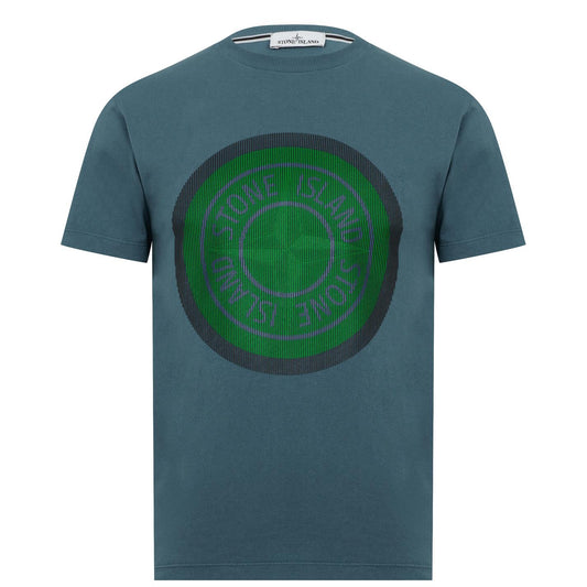 Stone Island Tricomia Logo T-Shirt - DANYOUNGUK