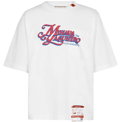 MMY White Logo T-Shirt - DANYOUNGUK