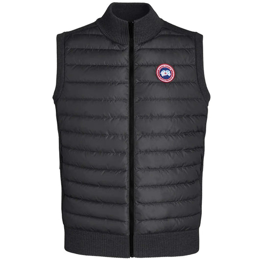 Canada Goose Grey Hybridge Knitted Bodywarmer - DANYOUNGUK