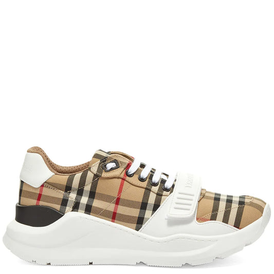 Womens Burberry Archive Beige Sneakers - DANYOUNGUK