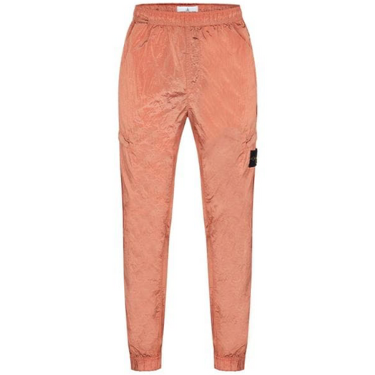 Stone Island Orange Nylon Metal Cargo Pants - DANYOUNGUK