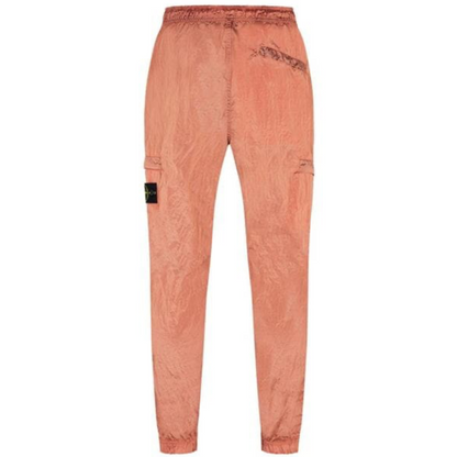 Stone Island Orange Nylon Metal Cargo Pants - DANYOUNGUK