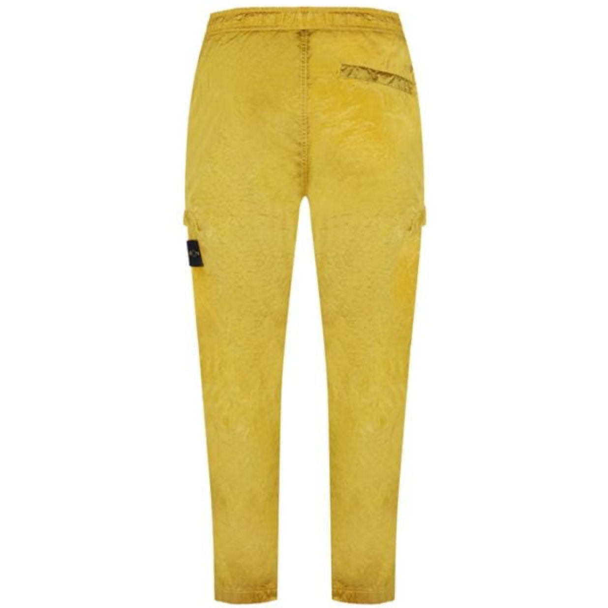 Stone Island Yellow Nylon Metal Cargo Pants - DANYOUNGUK