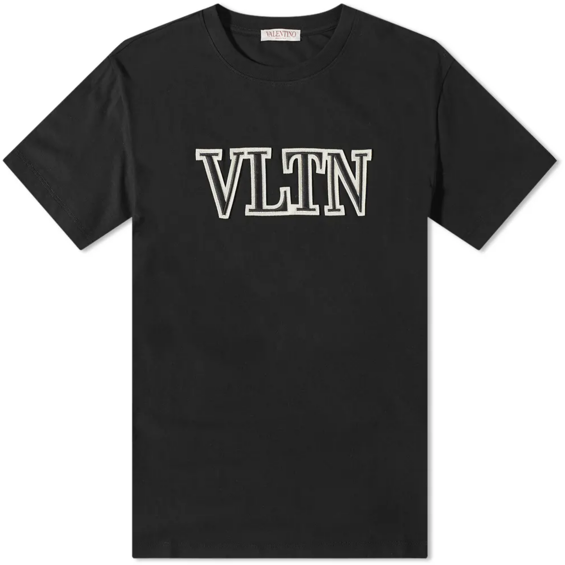 Valentino VLTN Embroidered Logo T Shirt DANYOUNGUK