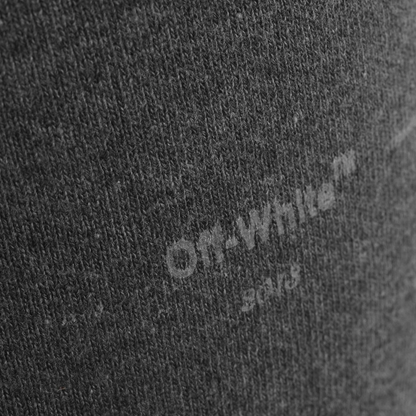 Off-White Grey Logo Sweatpants - DANYOUNGUK