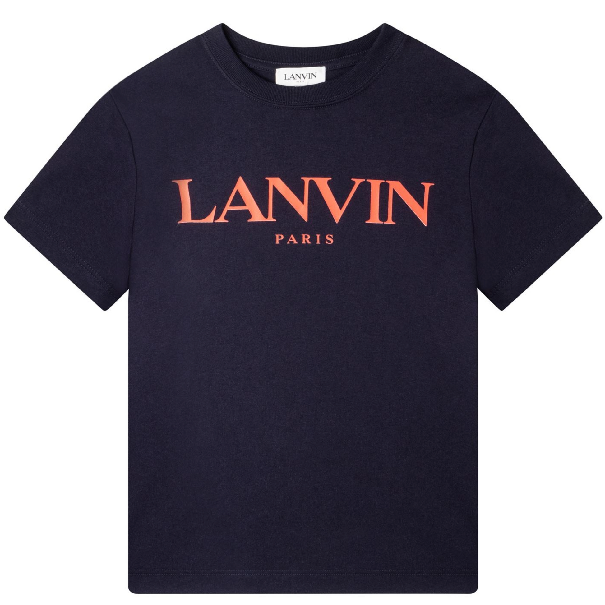 Kids Lanvin Logo T-Shirt - DANYOUNGUK