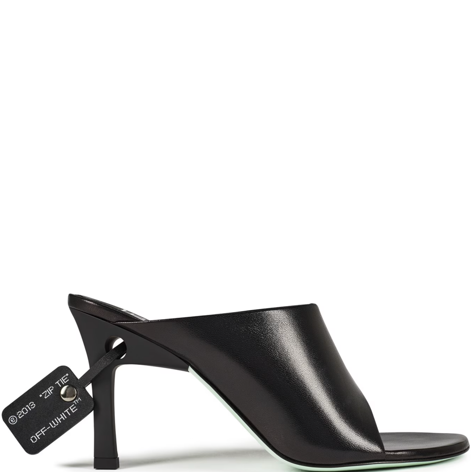 Off white sales black heels