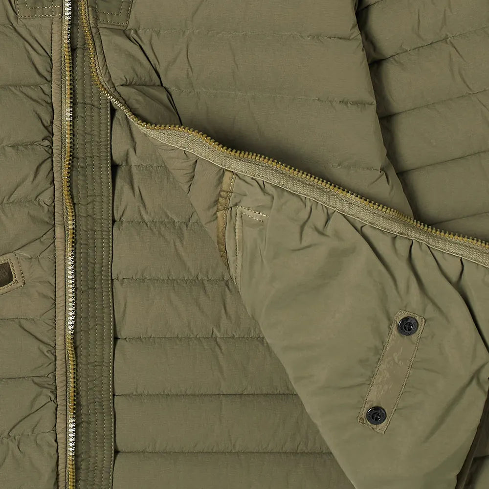 Stone island 2025 olive green jacket