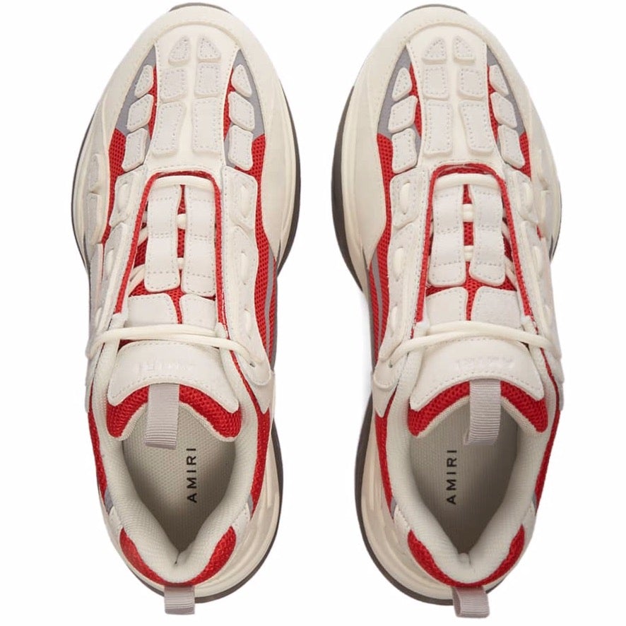 Amiri White Red Grey Bone Runners Trainers AMIRI 