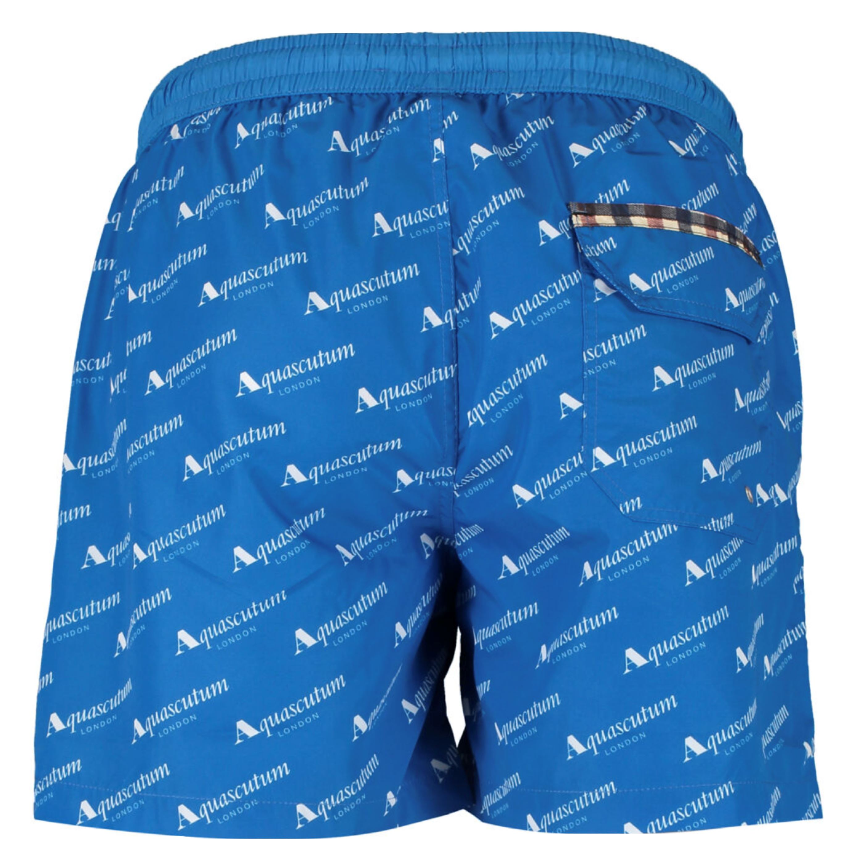 Aquascutum Blue Logo Swimshorts DANYOUNGUK