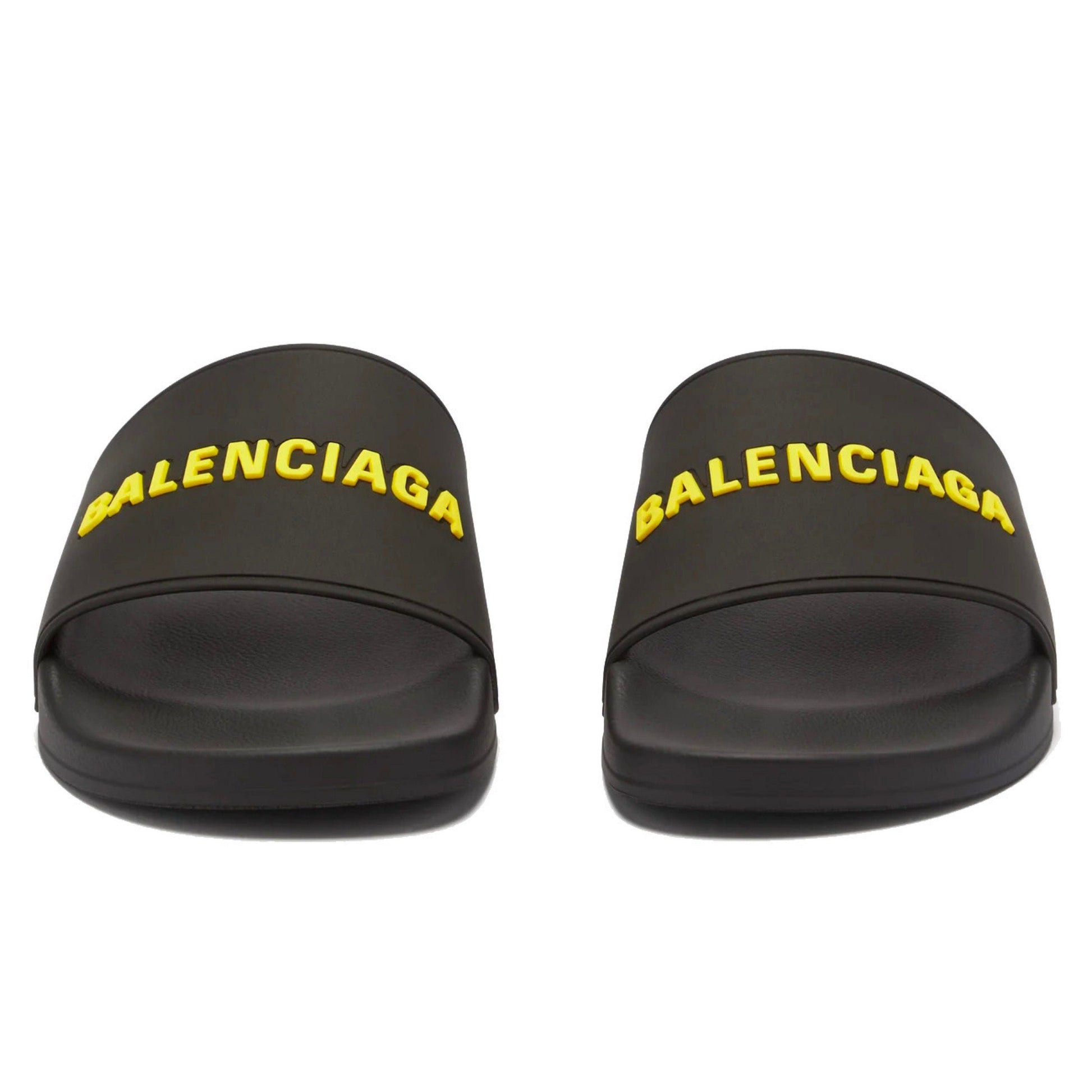 Balenciaga Black Logo Sliders Sliders Balenciaga 