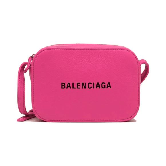 Balenciaga Pink Logo Camera Bag Shoulder Bag Balenciaga 
