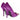 Balenciaga Purple Velvet BB Heels Womens Heels Balenciaga 