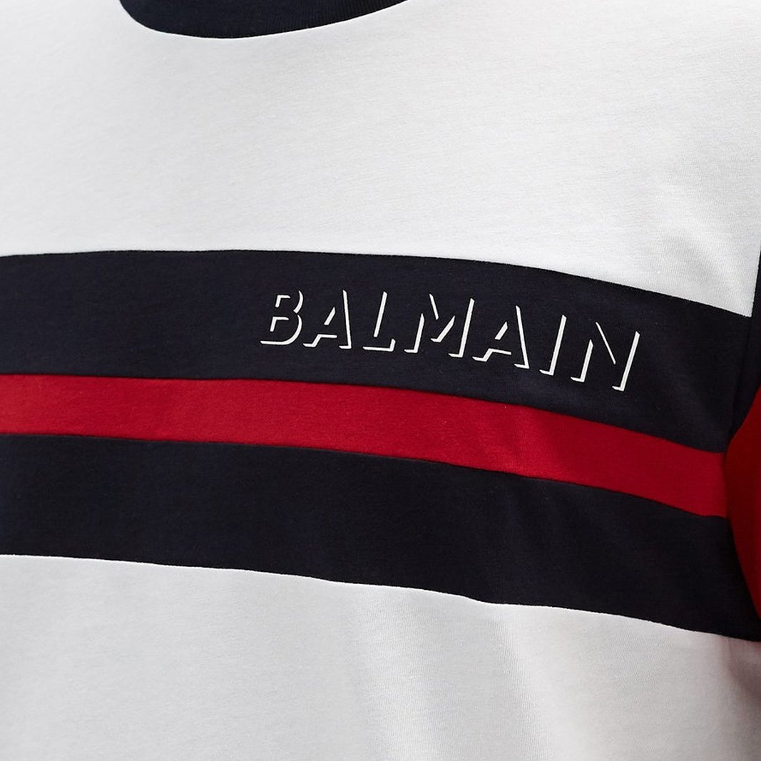 Balmain Logo Print T-Shirt - DANYOUNGUK