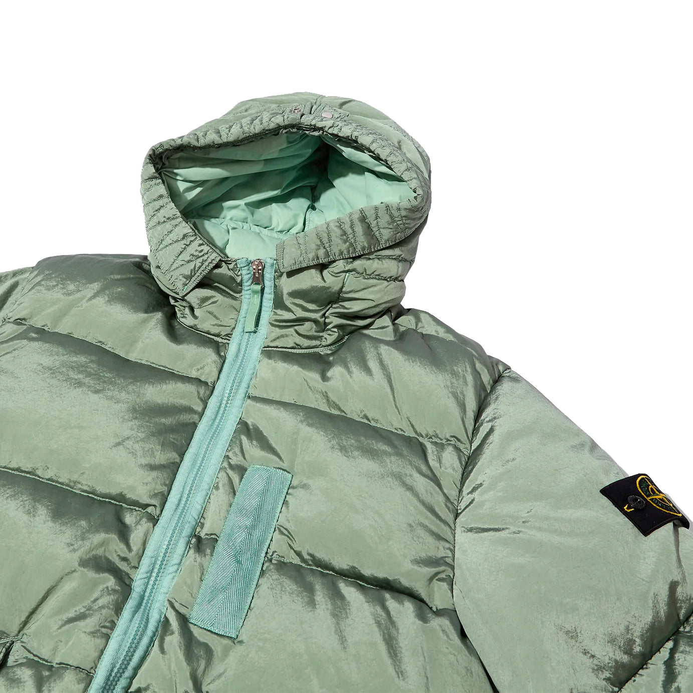 Stone island nylon metal jacket clearance green