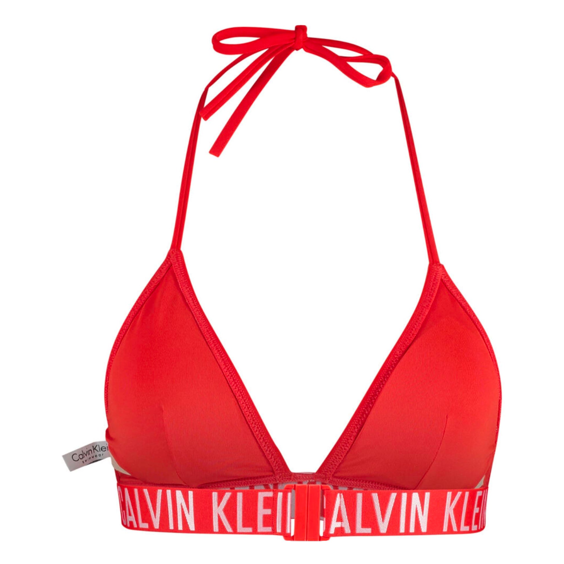 Calvin Klein Red Triangle Bikini Top Bikini Calvin Klein 