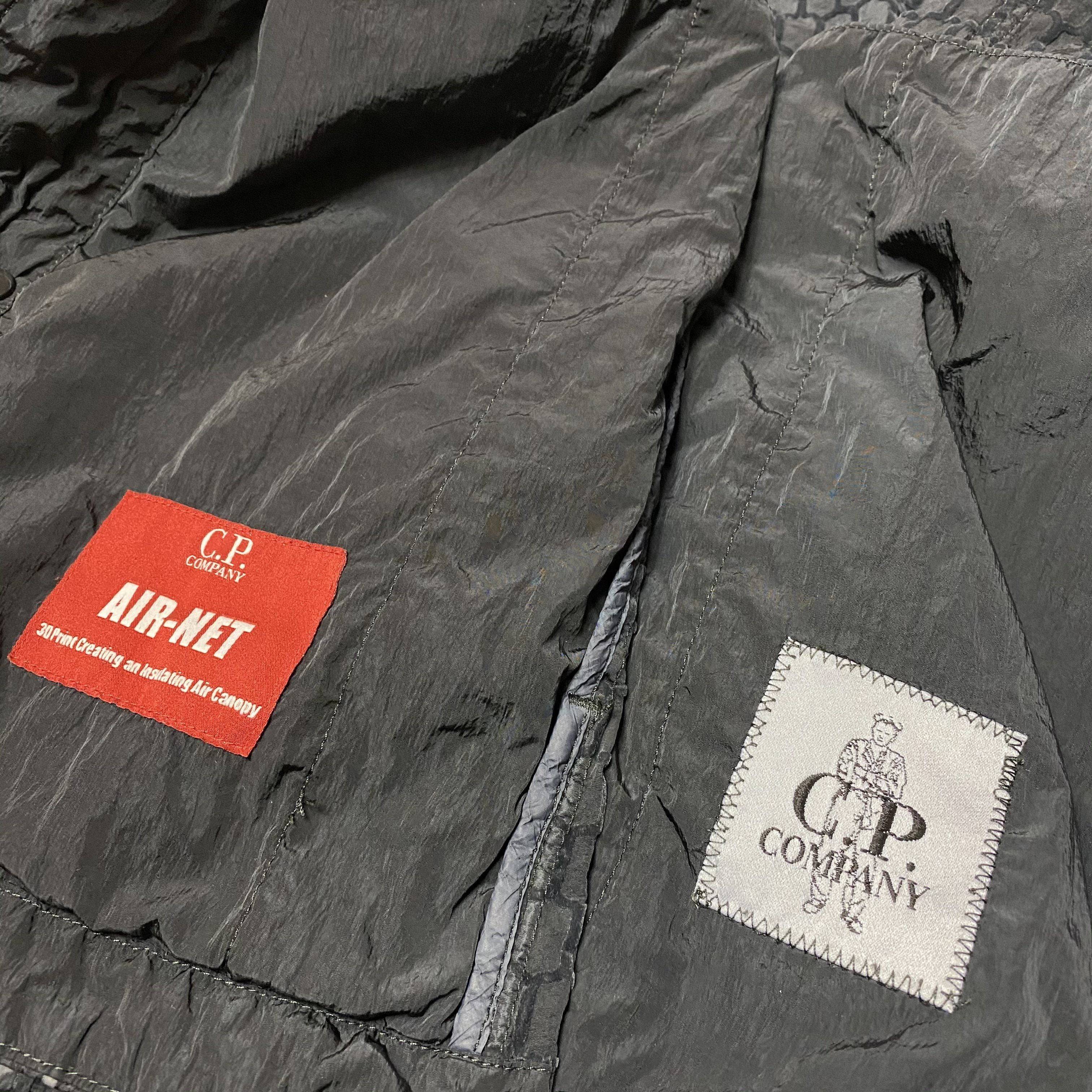 CP Company Black Nylon Air-Net Shell Overshirt – DANYOUNGUK