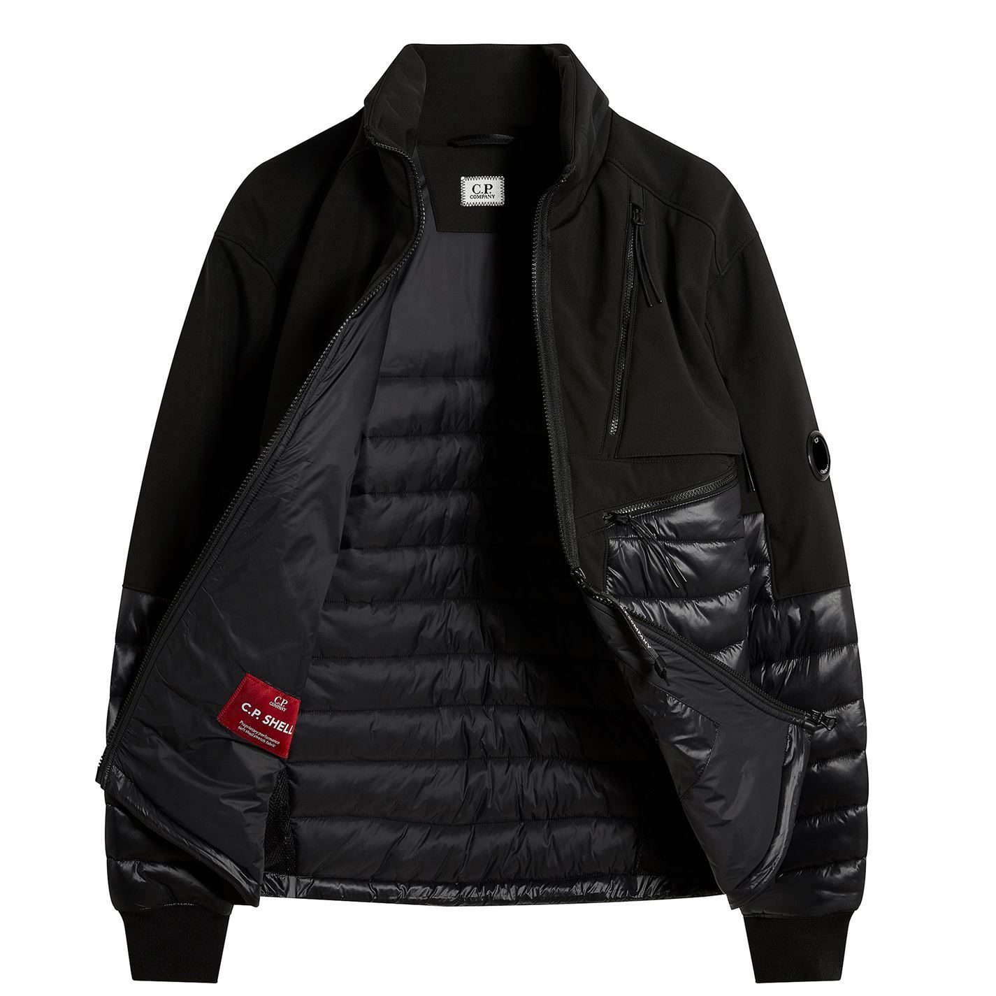 CP Company Black Shell Mix Jacket – DANYOUNGUK