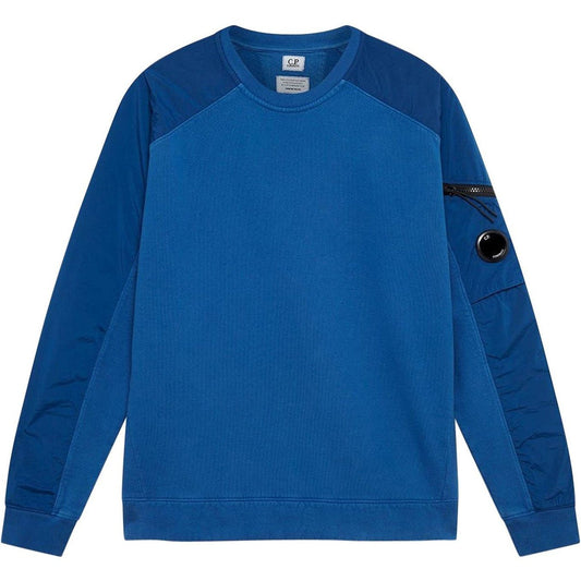 CP Company Blue Chrome Panel Sweatshirt Sweatshirt CP Company 