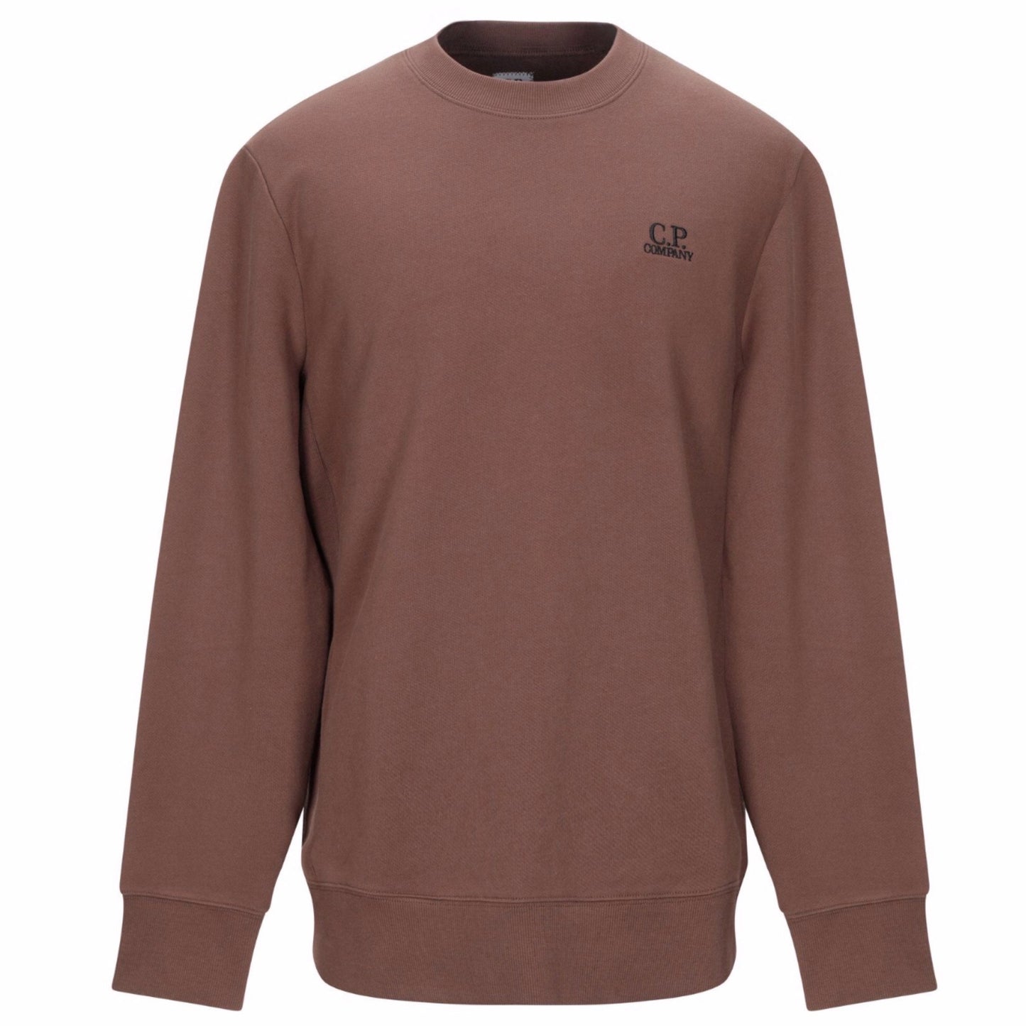 CP Company Brown Embroidered Crewneck - DANYOUNGUK