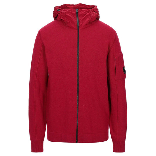 CP Company Lambswool Mixed Chrome Hoodie - DANYOUNGUK