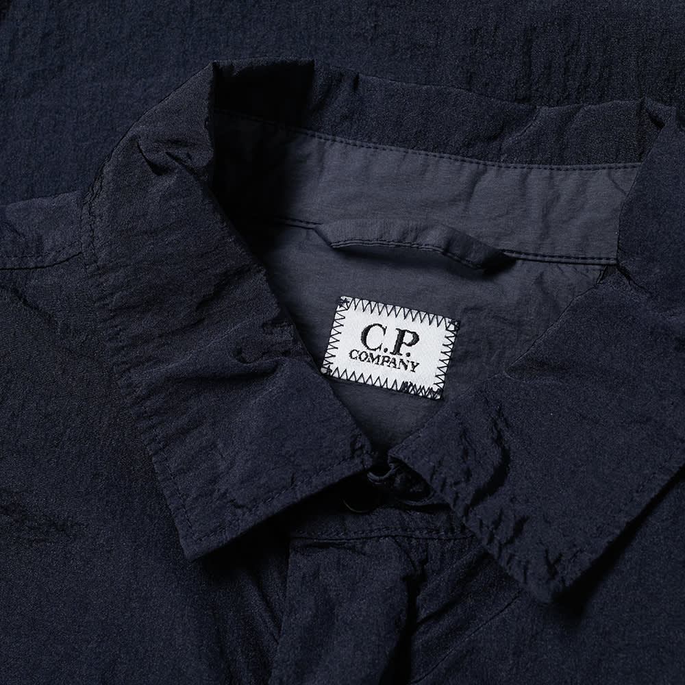 CP Company Navy Nylon Zip Overshirt Overshirt CP Company 
