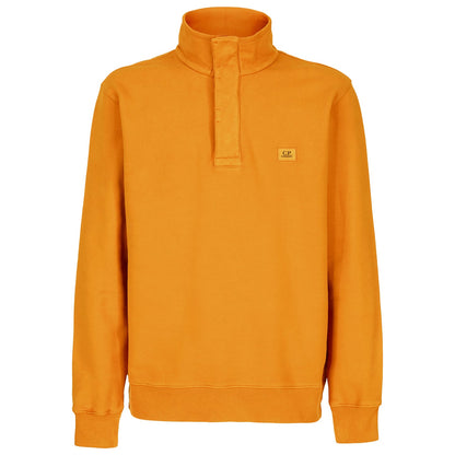 CP Company Orange Stand Collar Sweatshirt Sweatshirt CP Company 
