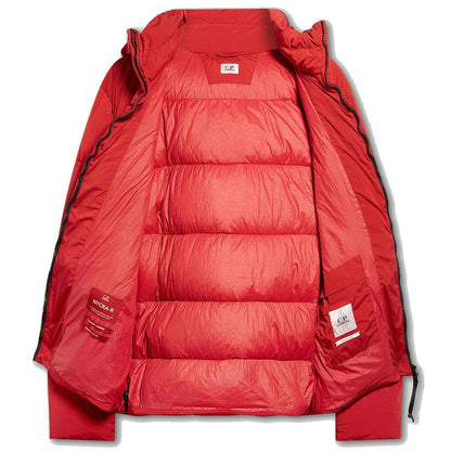 CP Company Red Recycled Down Jacket Coat CP Company 