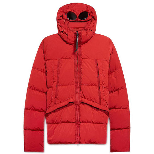 CP Company Red Recycled Down Jacket Coat CP Company 