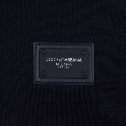 Dolce & Gabbana Rubber Plate Zip Hoodie Hoodie Dolce & Gabbana 