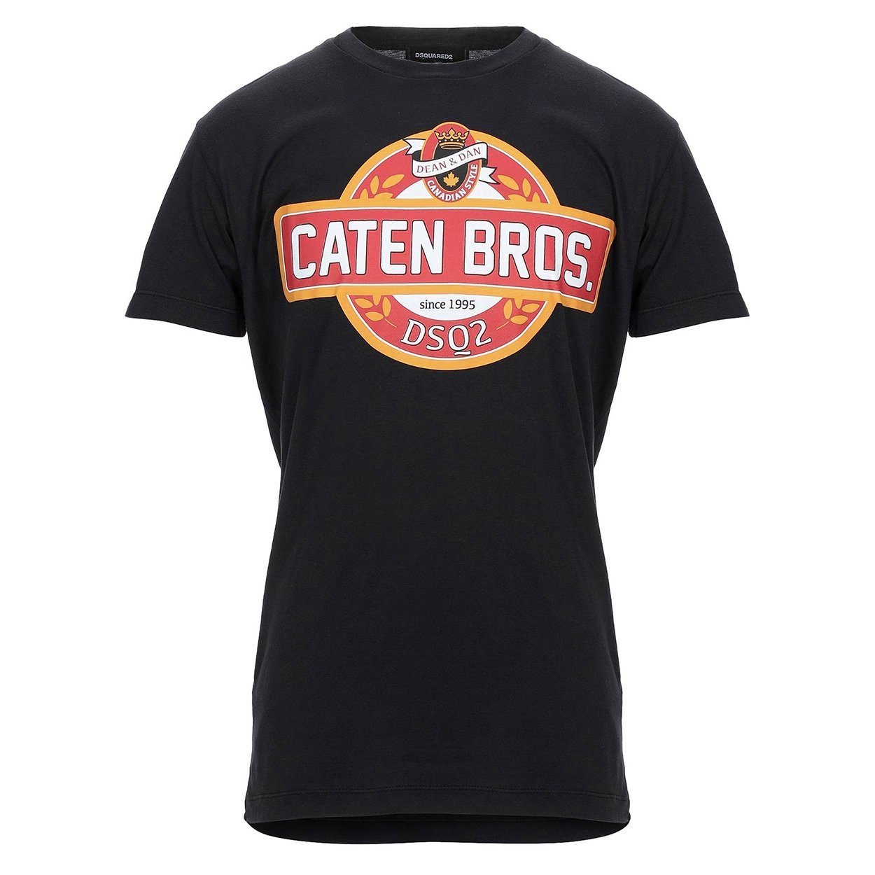 DSQUARED2 Black Caten Bros T-Shirt - DANYOUNGUK