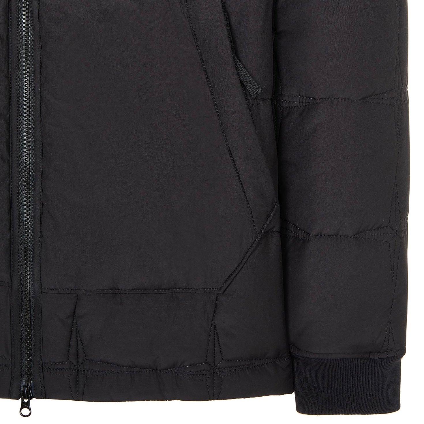 Stone Island Black Cupro Cotton Stella Jacket – DANYOUNGUK