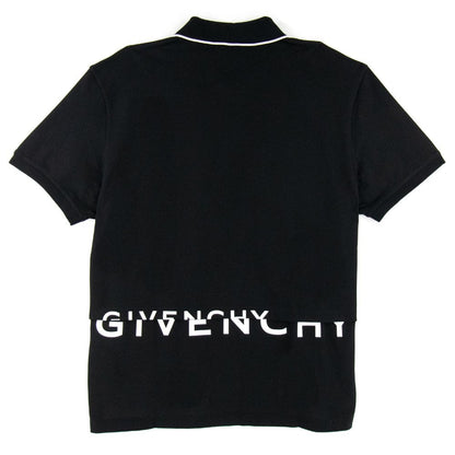 Givenchy Logo Layered Pique Polo Shirt - DANYOUNGUK