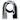 Givenchy Black & Grey Logo Team Scarf - DANYOUNGUK