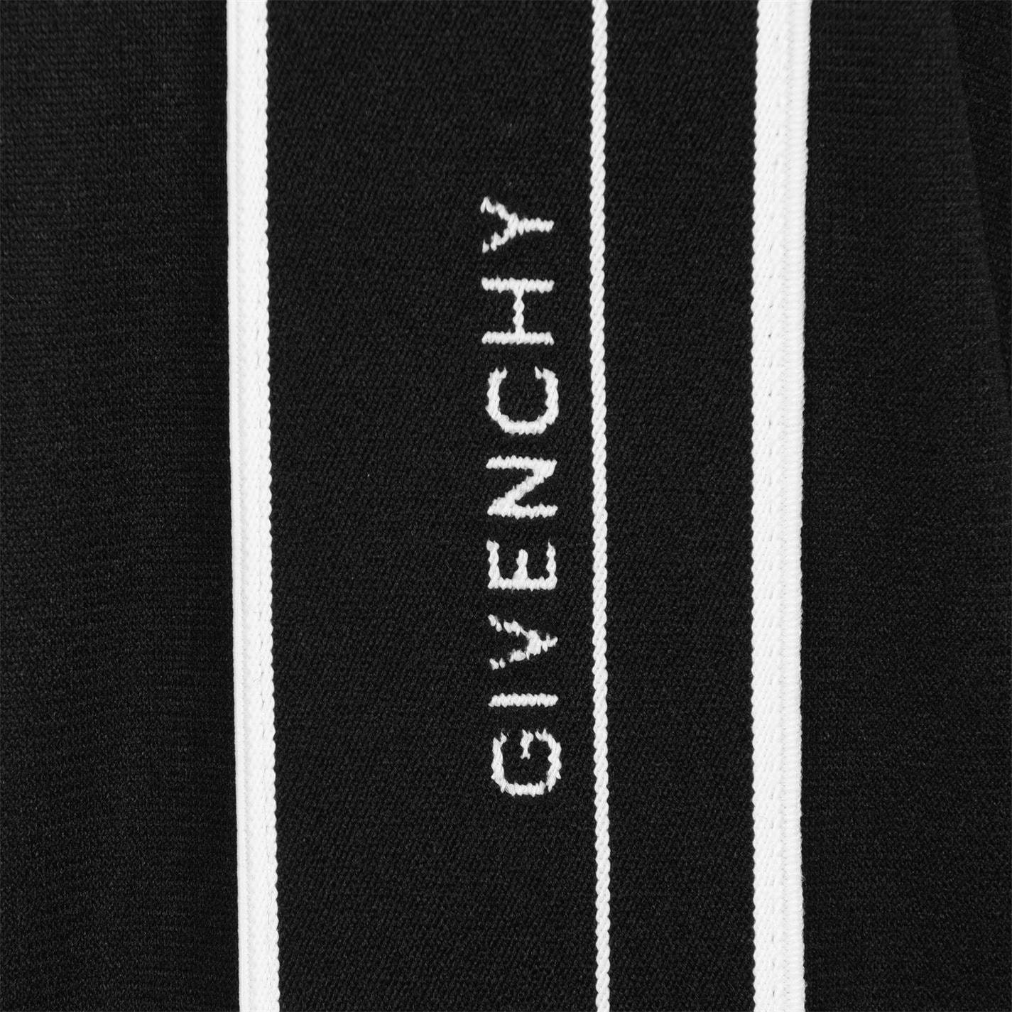 Givenchy Black Tape Logo Tracksuit Top Jacket Givenchy 
