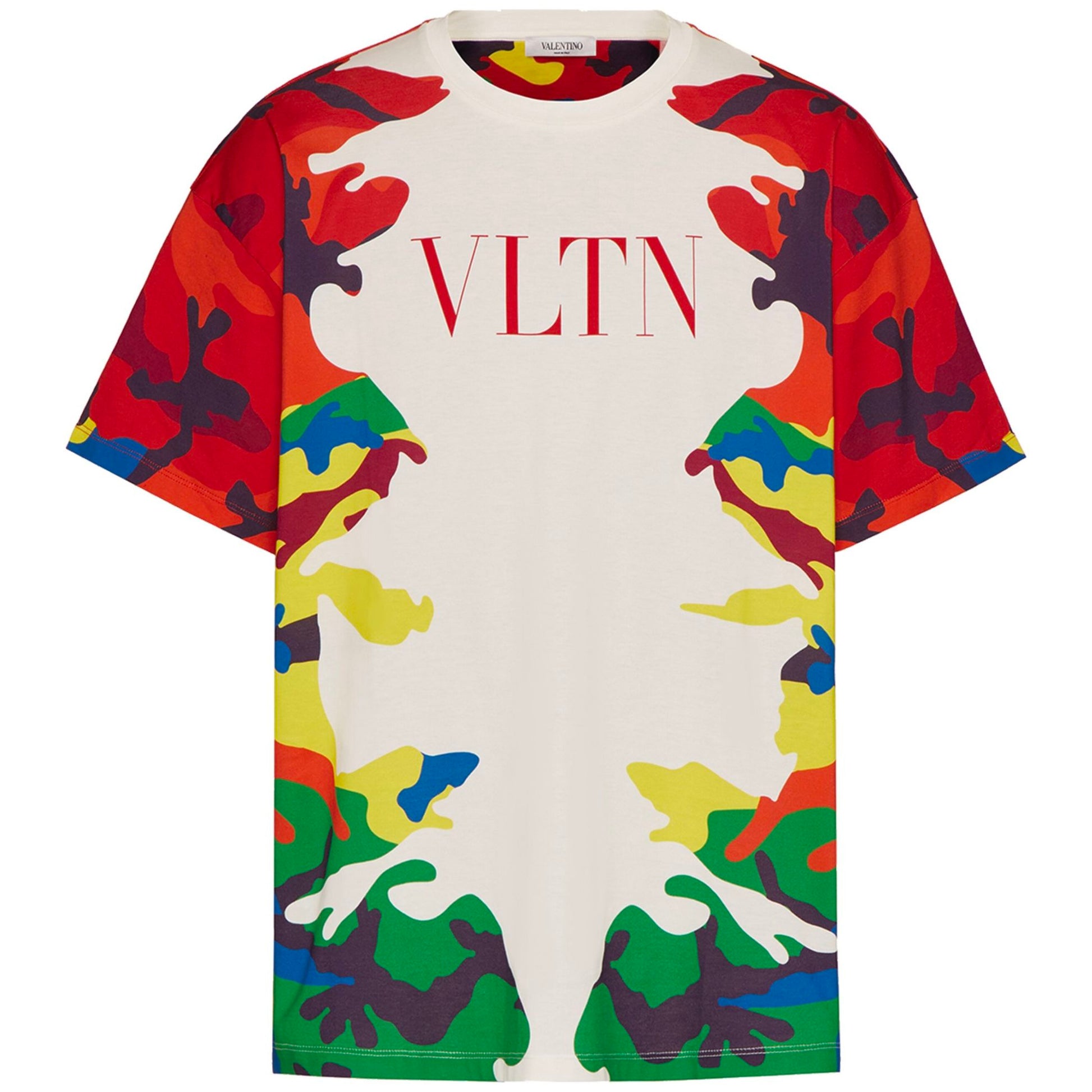 Valentino Camouflage Print T-Shirt - DANYOUNGUK