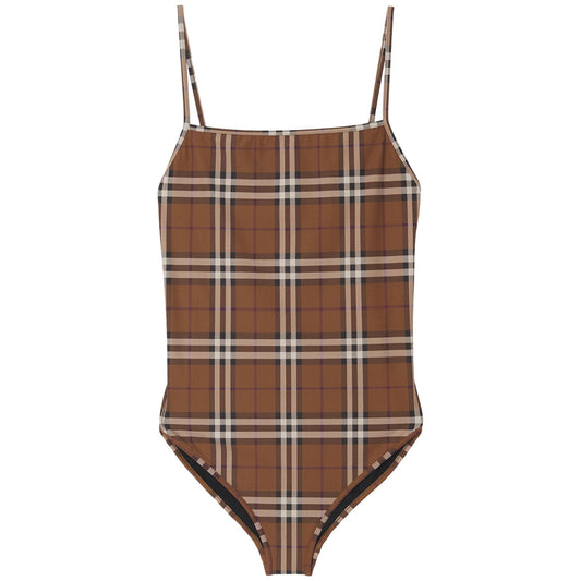 Womens Burberry Check Swimsuit - DANYOUNGUK