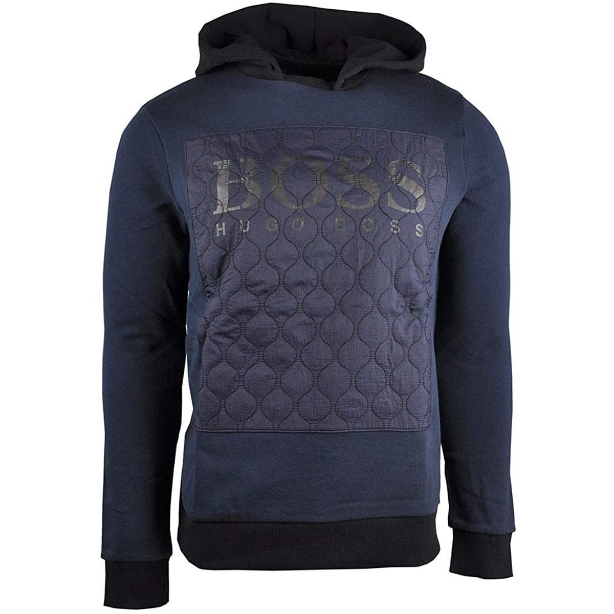 Hugo Boss Navy Logo Hoodie Hoodie Hugo Boss 