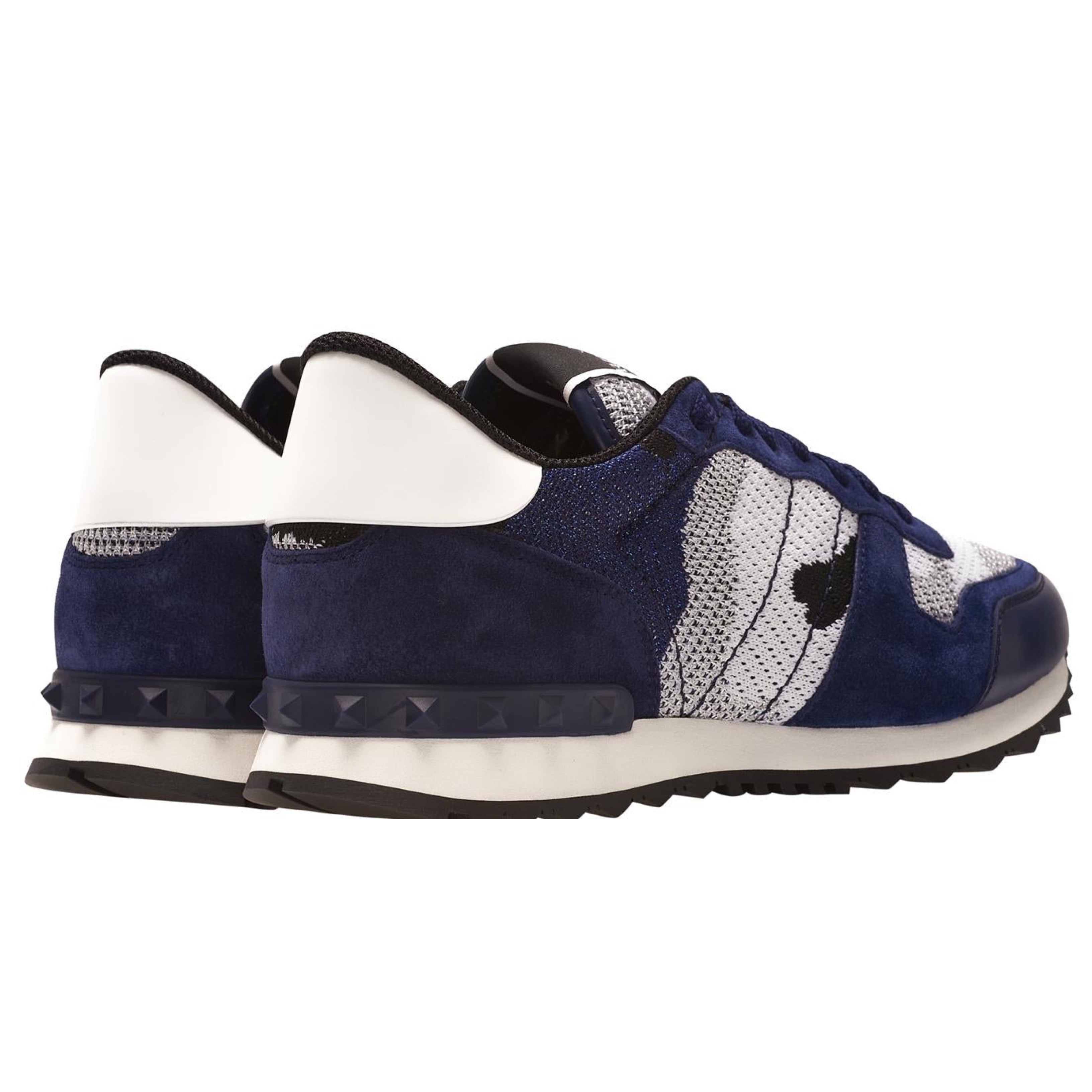 Valentino rock runner on sale blue