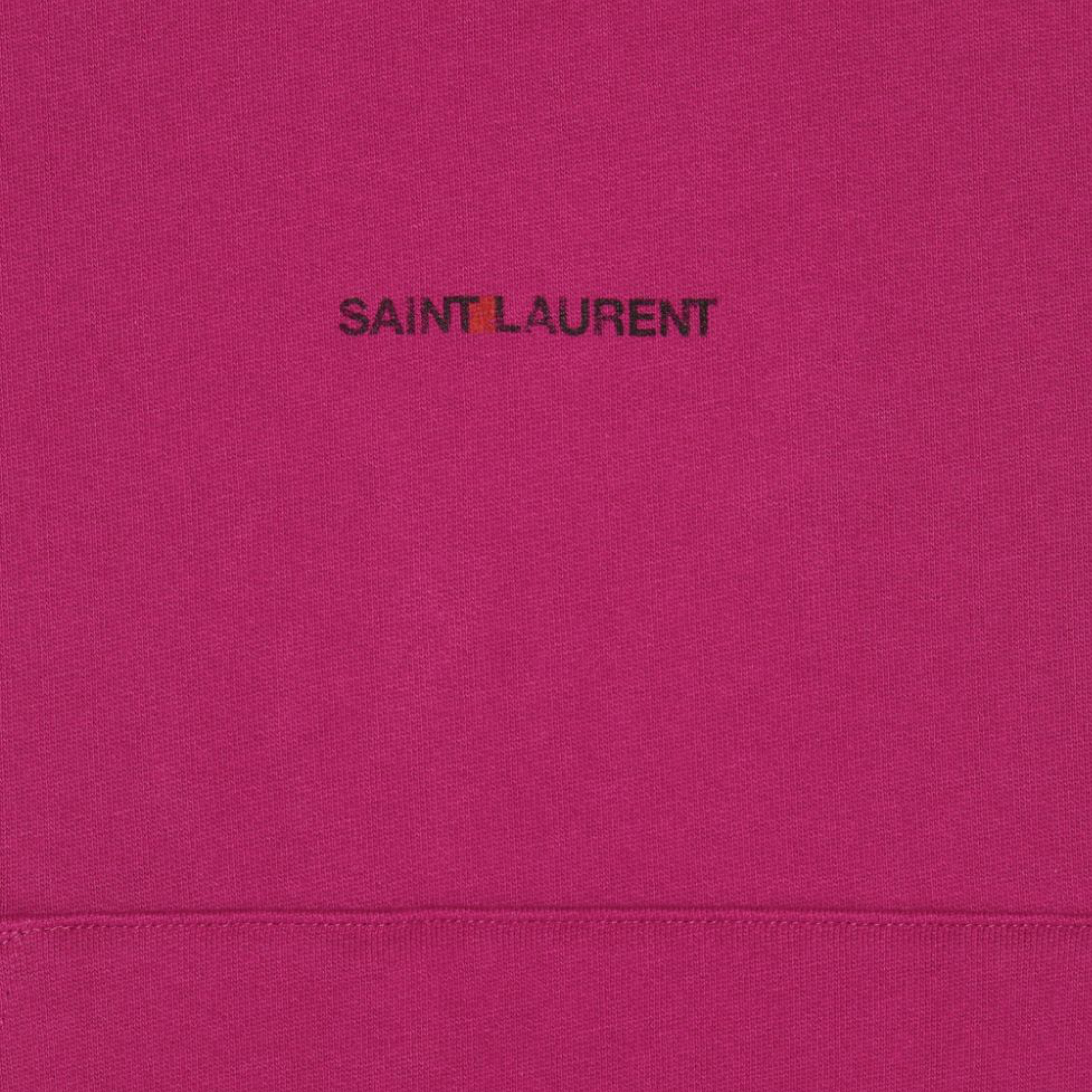 Saint Laurent Logo Hoodie - DANYOUNGUK