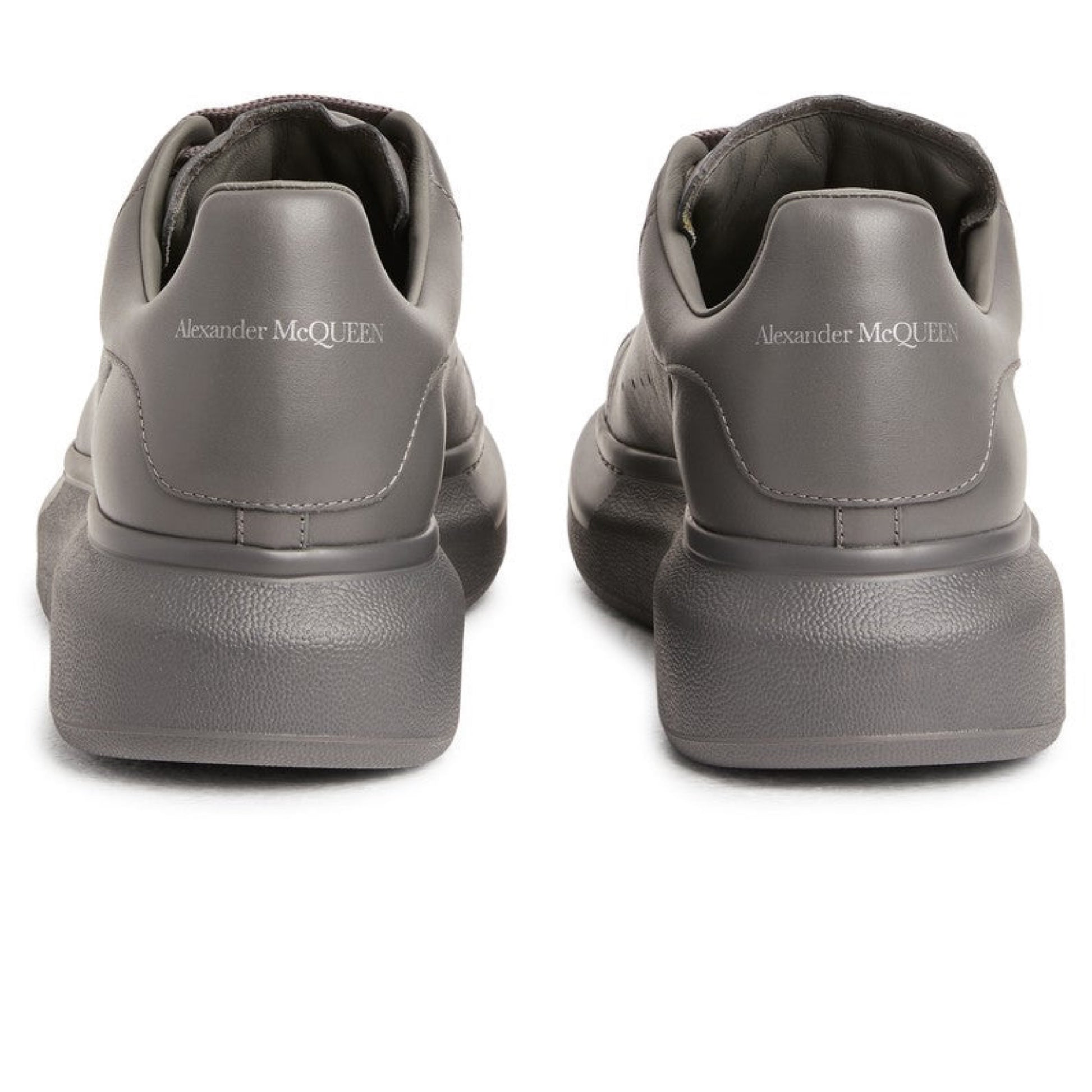 Alexander McQueen Grey Leather Trainers - DANYOUNGUK