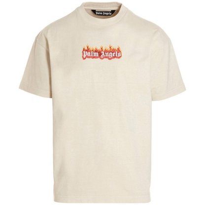 Palm Angels Flame Logo T-Shirt - DANYOUNGUK