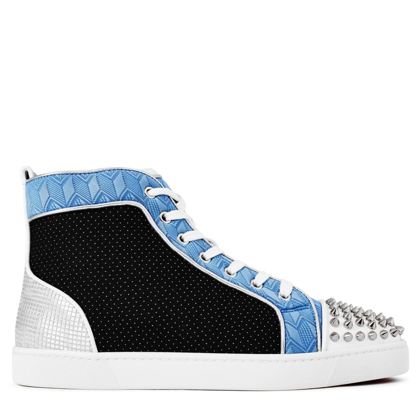 Christian Louboutin High Lou Spikes Orlato Trainers - DANYOUNGUK