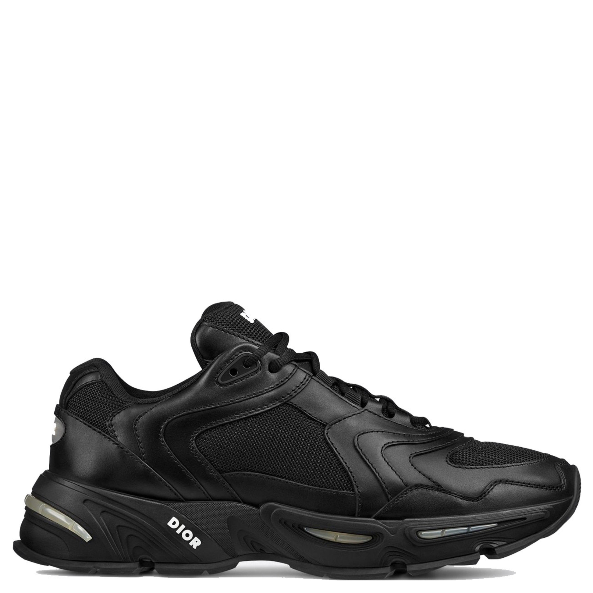 Christian Dior Black CD1 Tech Sneakers - DANYOUNGUK