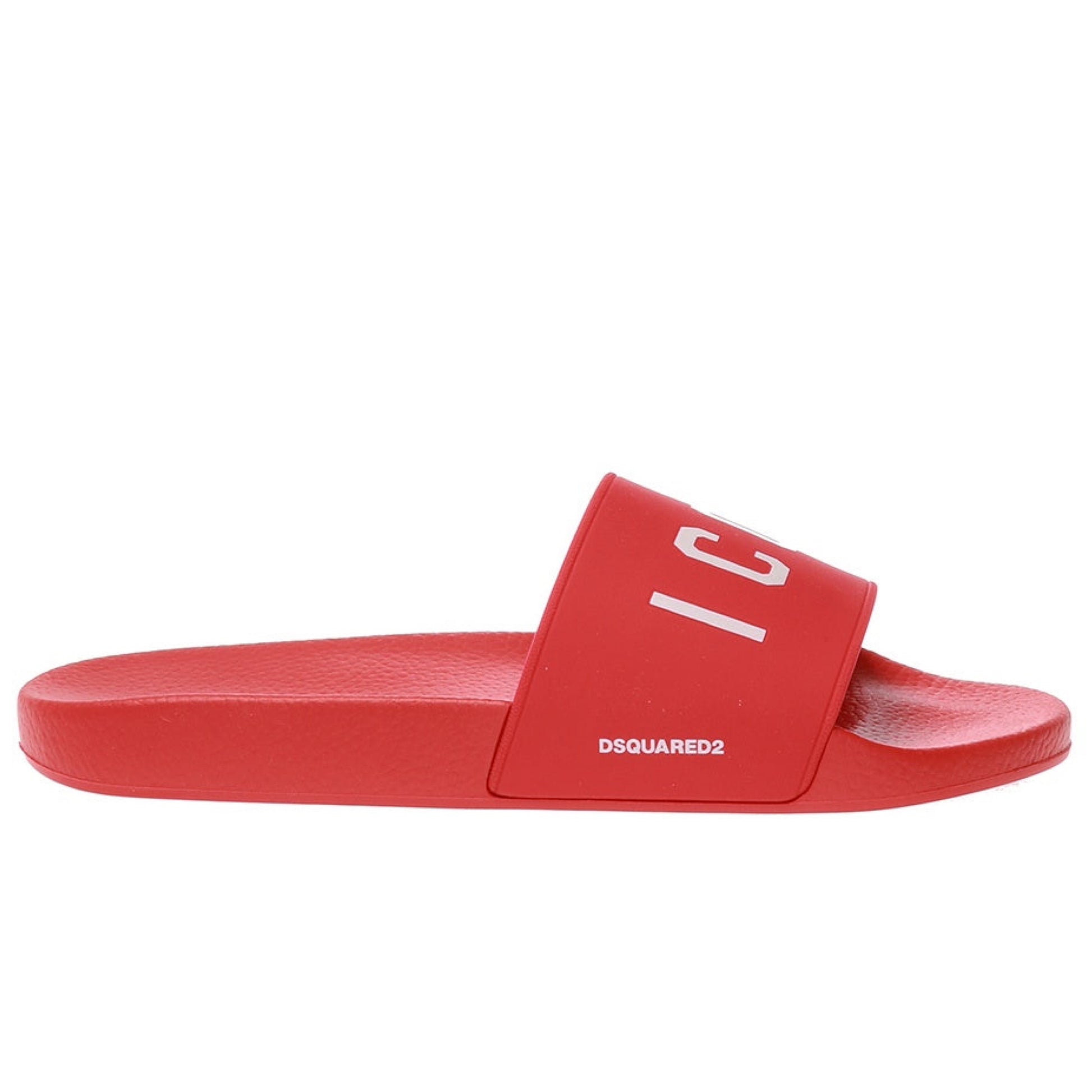 DSQUARED2 Red ICON Sliders - DANYOUNGUK