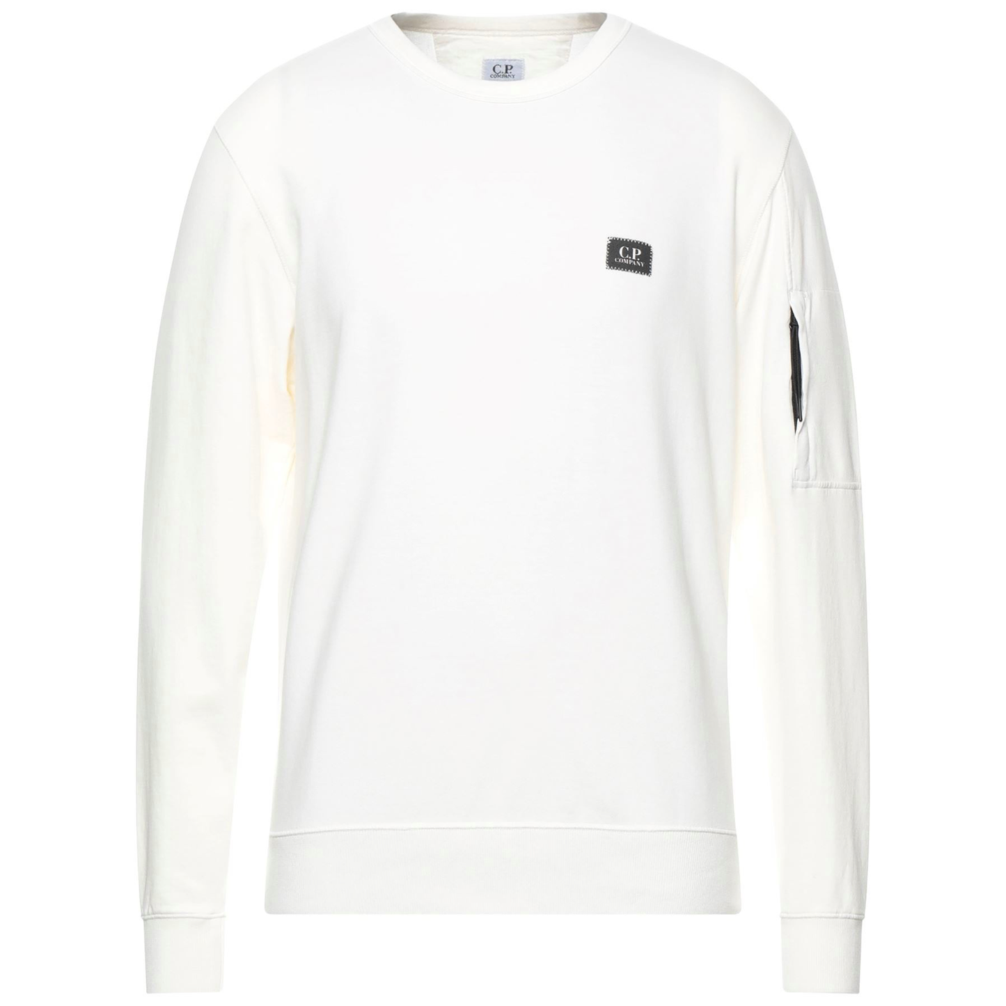 C.P. Company White Logo Sweatshirt - DANYOUNGUK